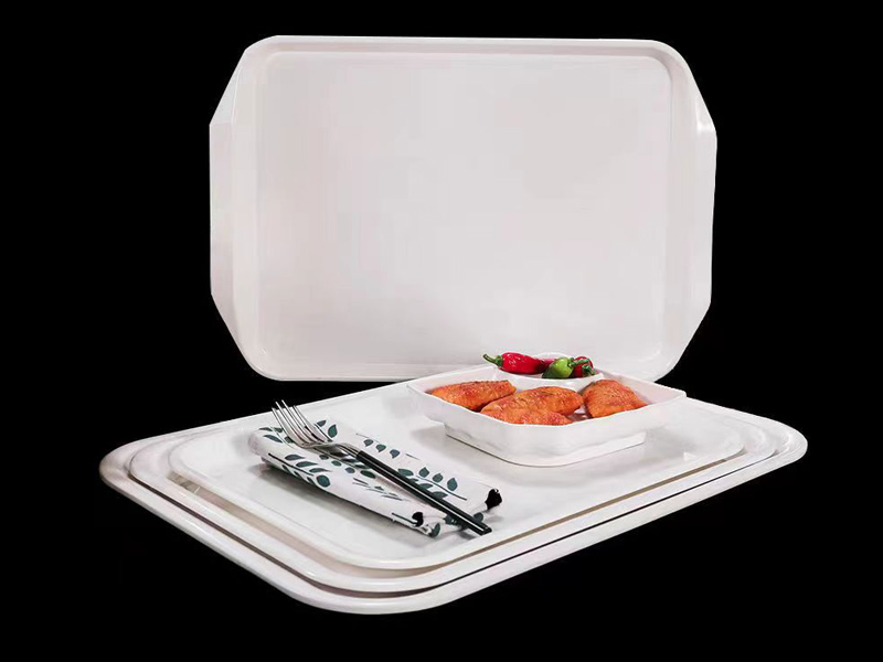 Fiberglass high-strength dinner plate